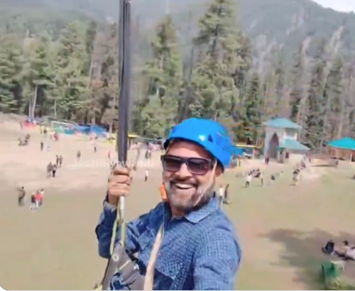 فيديو بالصدفة يكشف لحظة وقوع حادث كشمير، فيتو