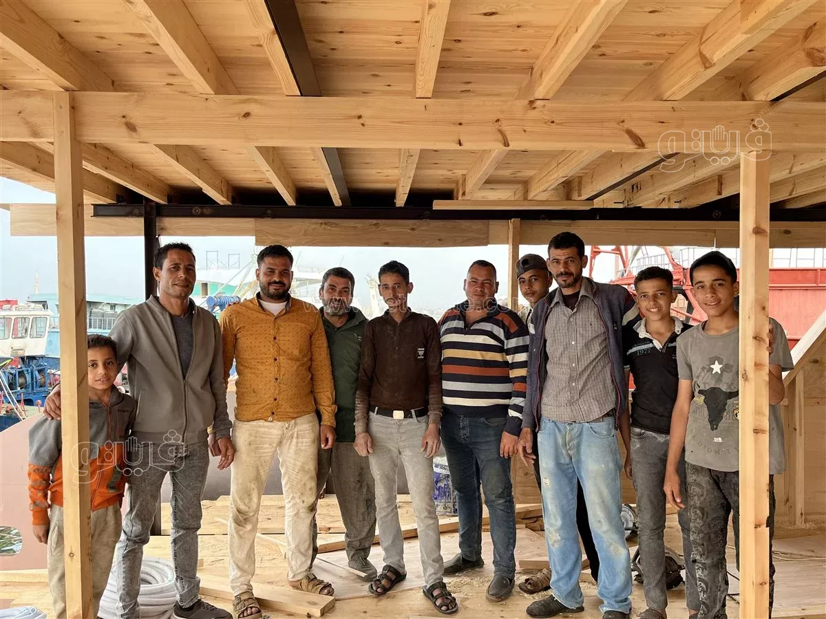 صناعة السفن في رشيد، فيتو