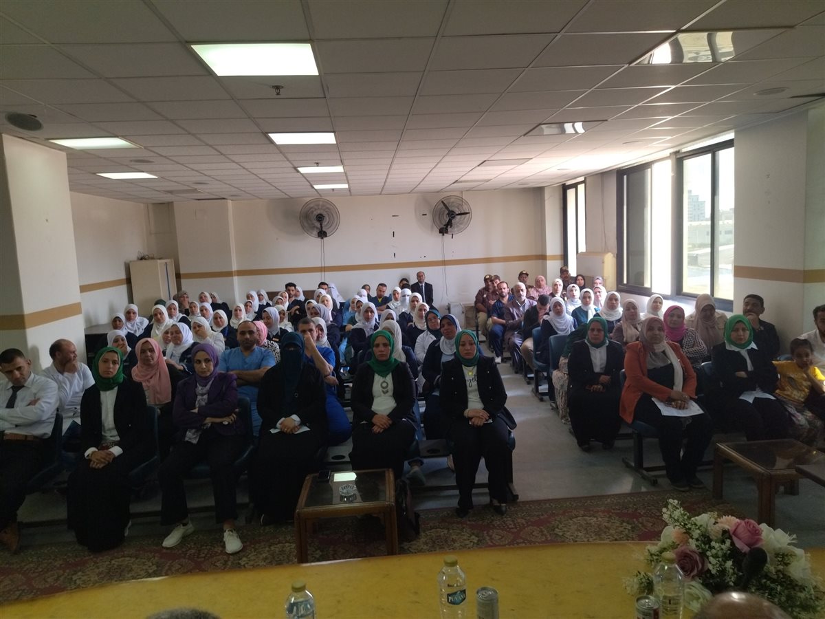 يوم علمى بالاحرار التعليمى احتفالاباليوم العالمى للسلامة والصحة المهنية 