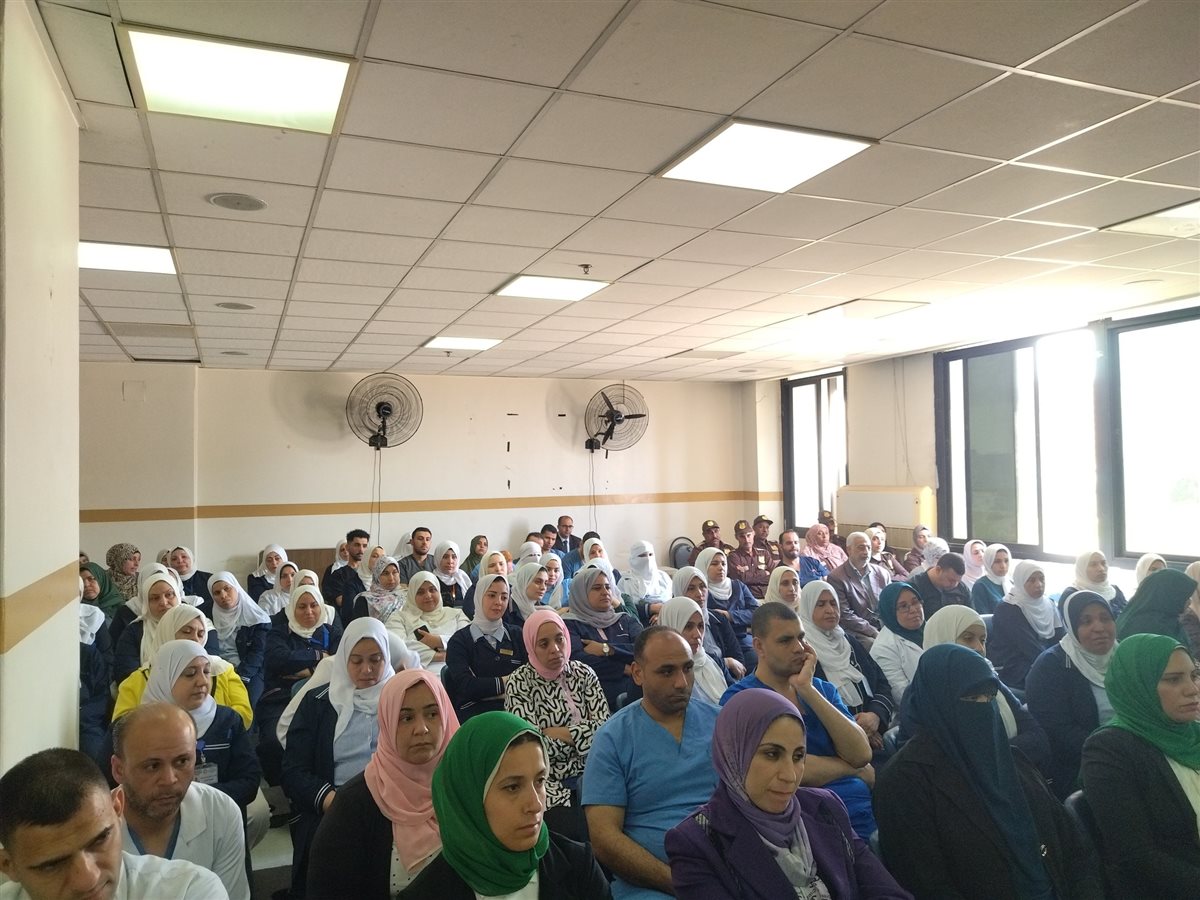 يوم علمى بالاحرار التعليمى احتفالاباليوم العالمى للسلامة والصحة المهنية 