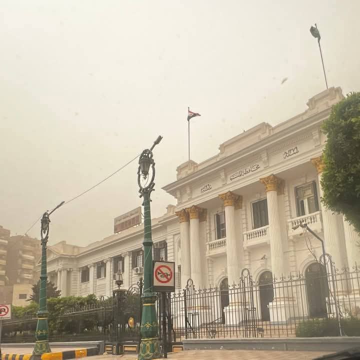 العاصفة الترابية في المنيا، فيتو