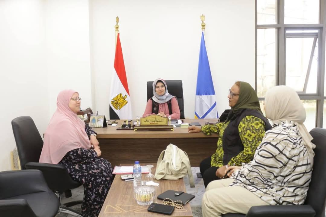 نائب محافظ تستقبل رئيس الوحدة المركزية للسكان بوزارة التنمية المحلية