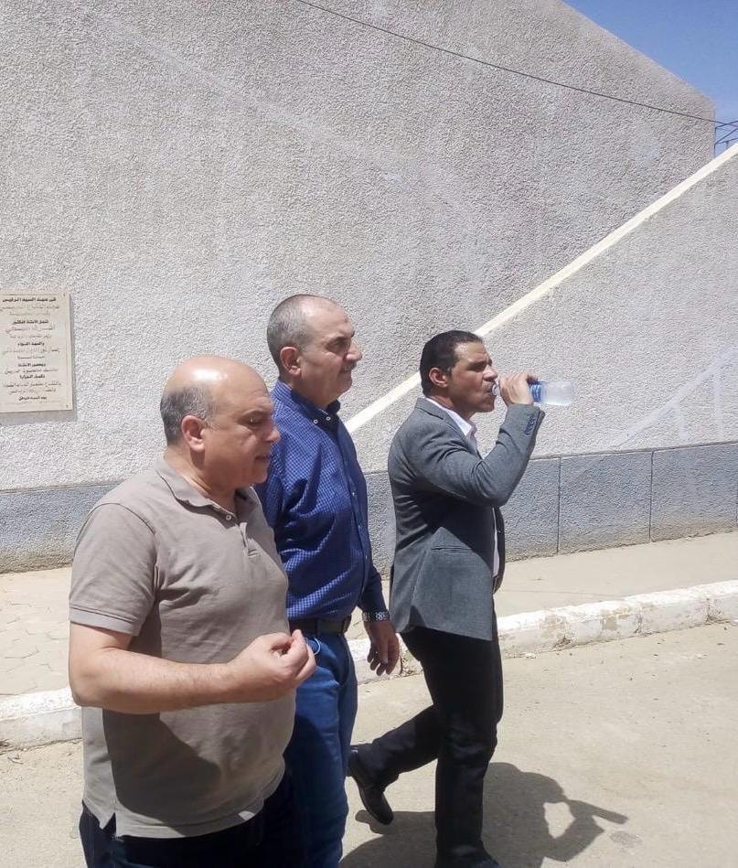 لجنة وزارة الشباب والرياضة تتفقد استاد أسيوط بعد استلامه