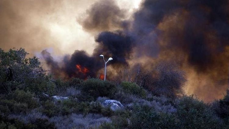 حرائق جبال القدس، فيتو