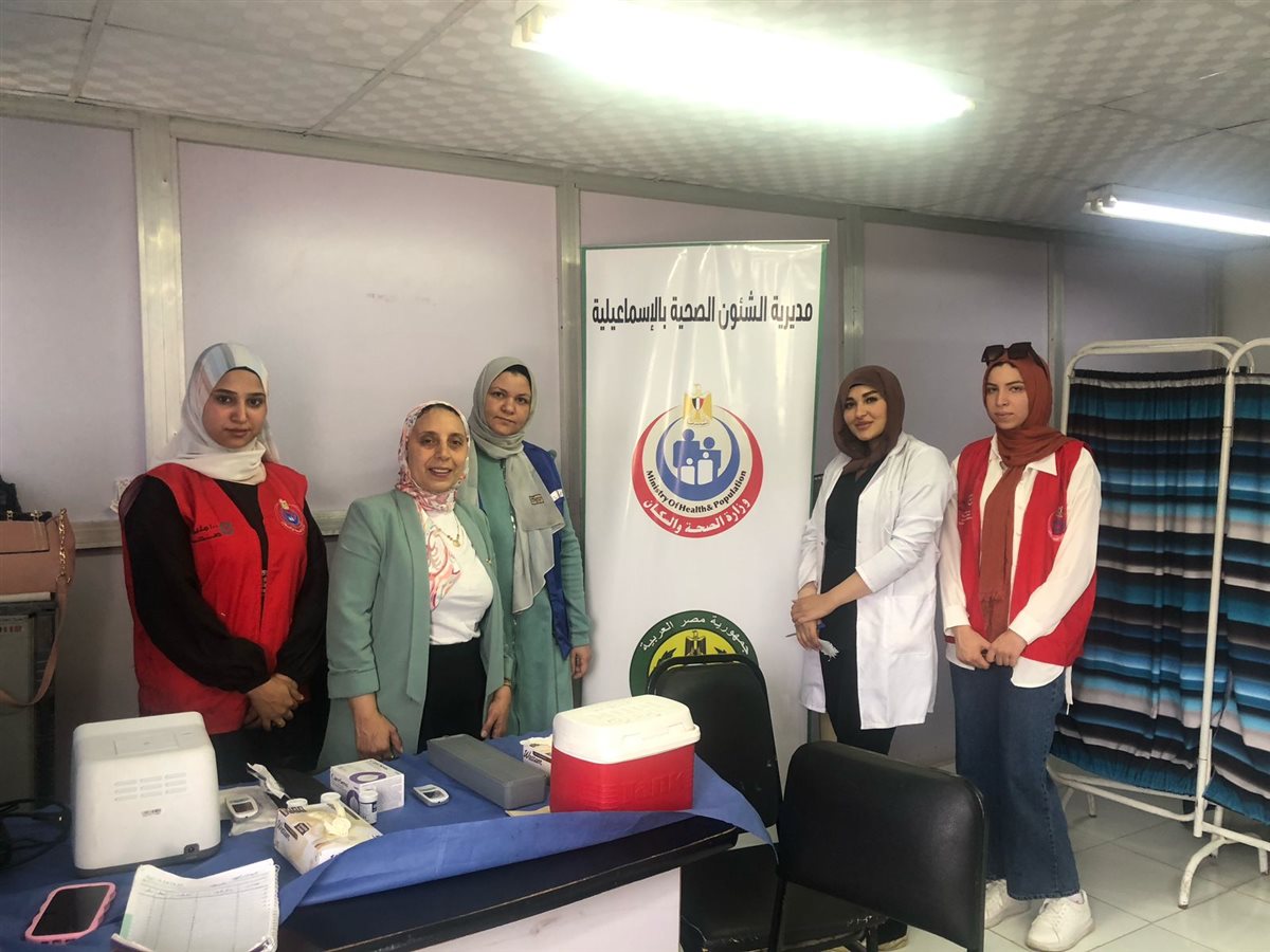 جانب من فعاليات الكشف، فيتو