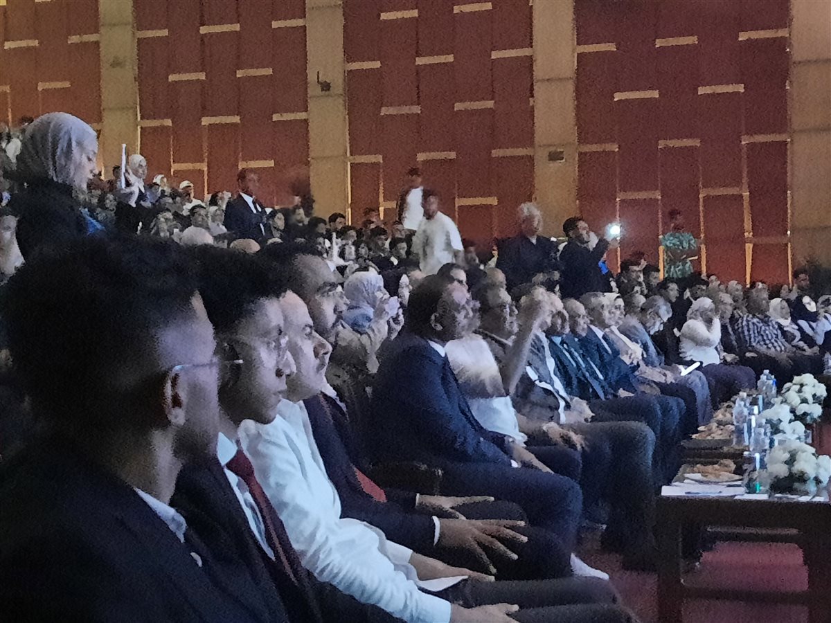 جانب من فعاليات حفل الختام،فيتو