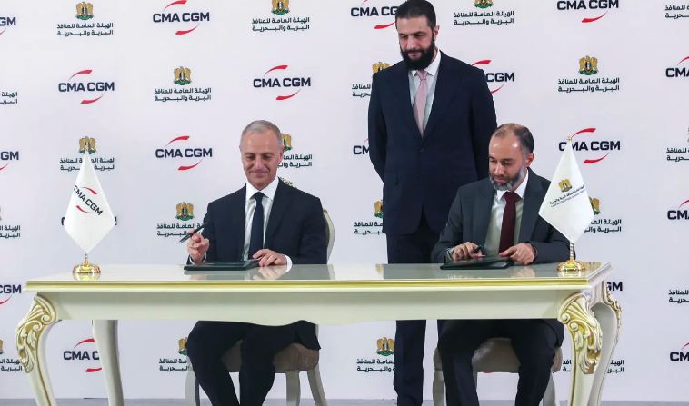 شركة فرنسية تحصل على حق تشغيل مرفأ اللاذقية، فيتو