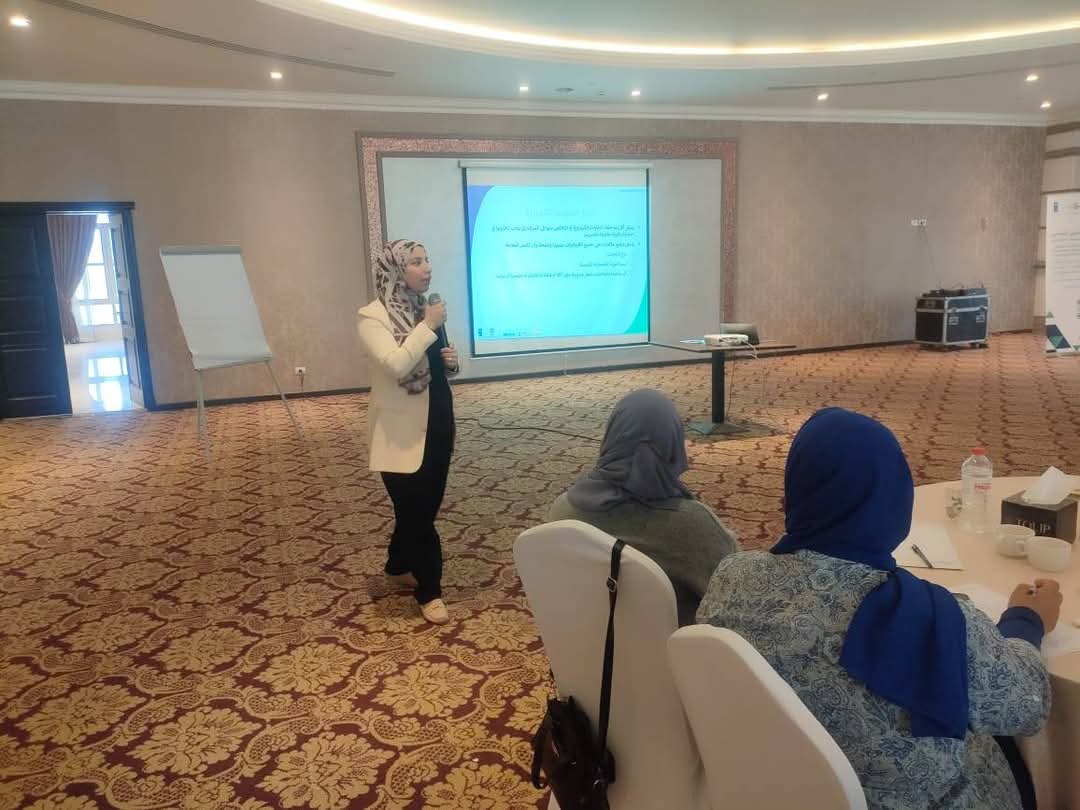 جانب من فعليات البرنامج التدريبي،فيتو