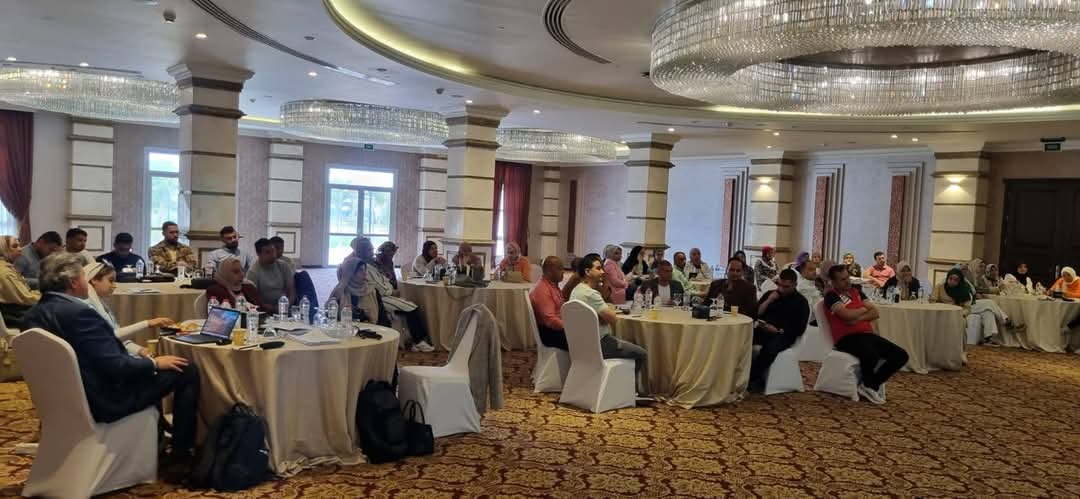 جانب من فعليات البرنامج التدريبي،فيتو