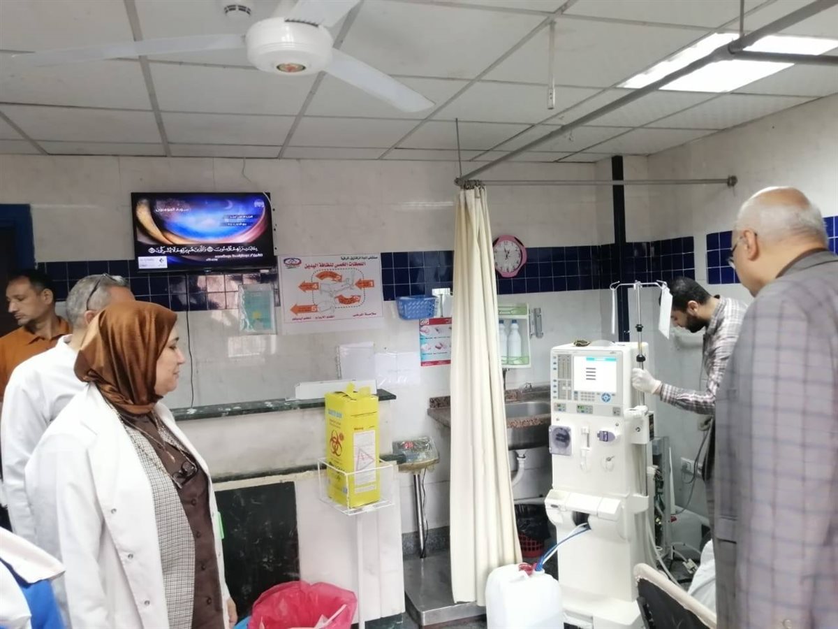 اجتماع تنفيذى التامين الصحى و8 ماكينات غسيل كلوى جديدة بالشرقية