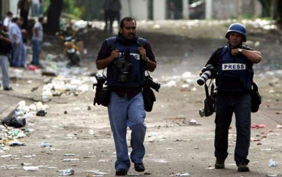 معاناة الصحفيين في مناطق النزاعات، فيتو