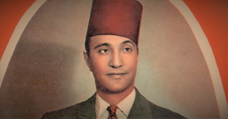 محمد عبد الوهاب فى شبابه