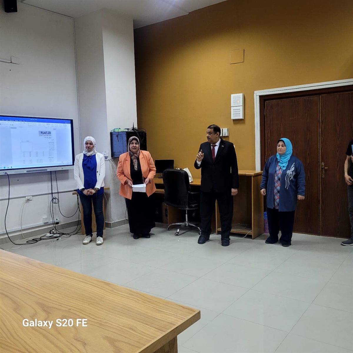 جانب من فعاليات البرنامج، فيتو