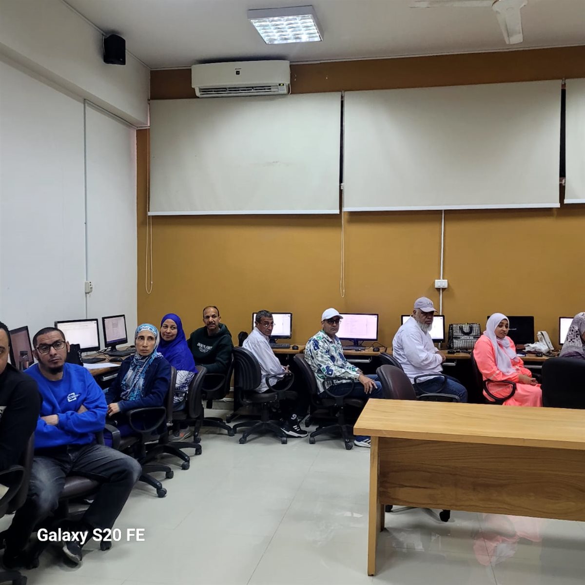 جانب من فعاليات البرنامج، فيتو