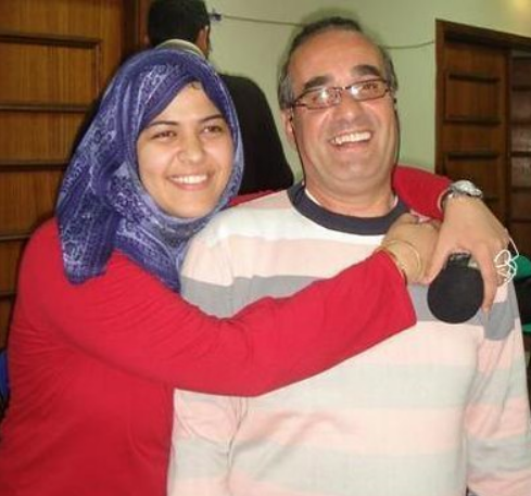 داليا زيادة مع مرشد سياحي يهودي، فيتو