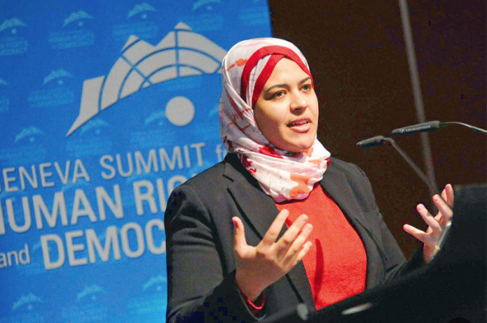 داليا زيادة تستدعي المنظمات الدولية ضد مصر، فيتو