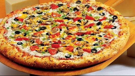 بيتزا الخضروات