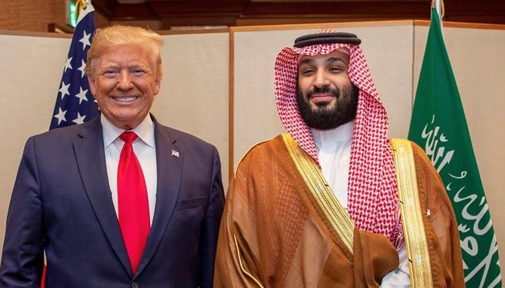 الأمير محمد بن سلمان وترامب، فيتو