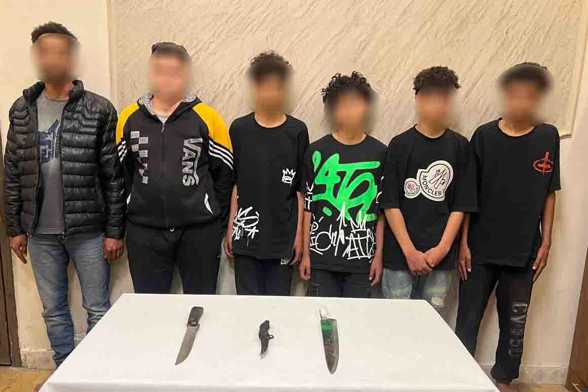 ضبط 6 أشخاص استعرضوا بالأسلحة البيضاء خلال حفل زفاف بالقليوبية