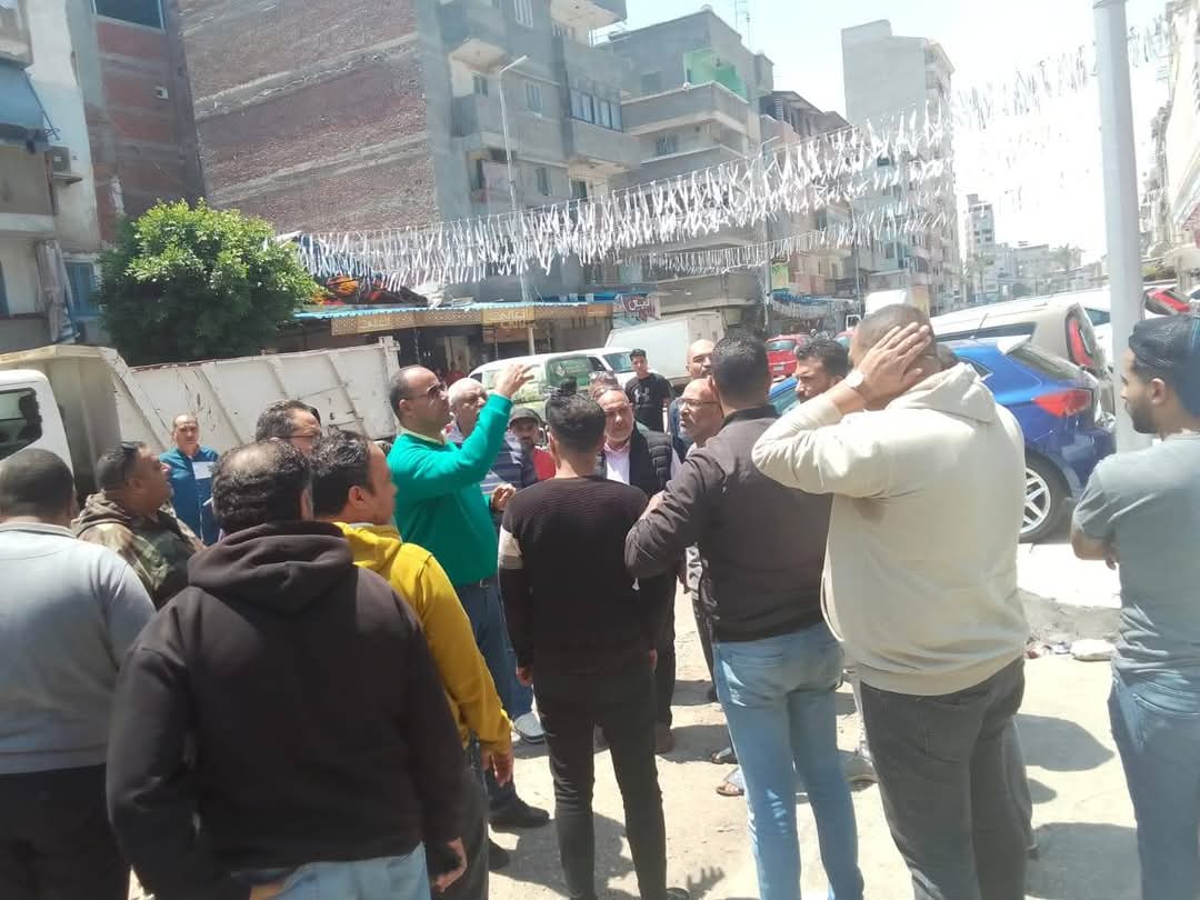 حملة متكاملة استهدفت عددًا من المناطق بدمياط