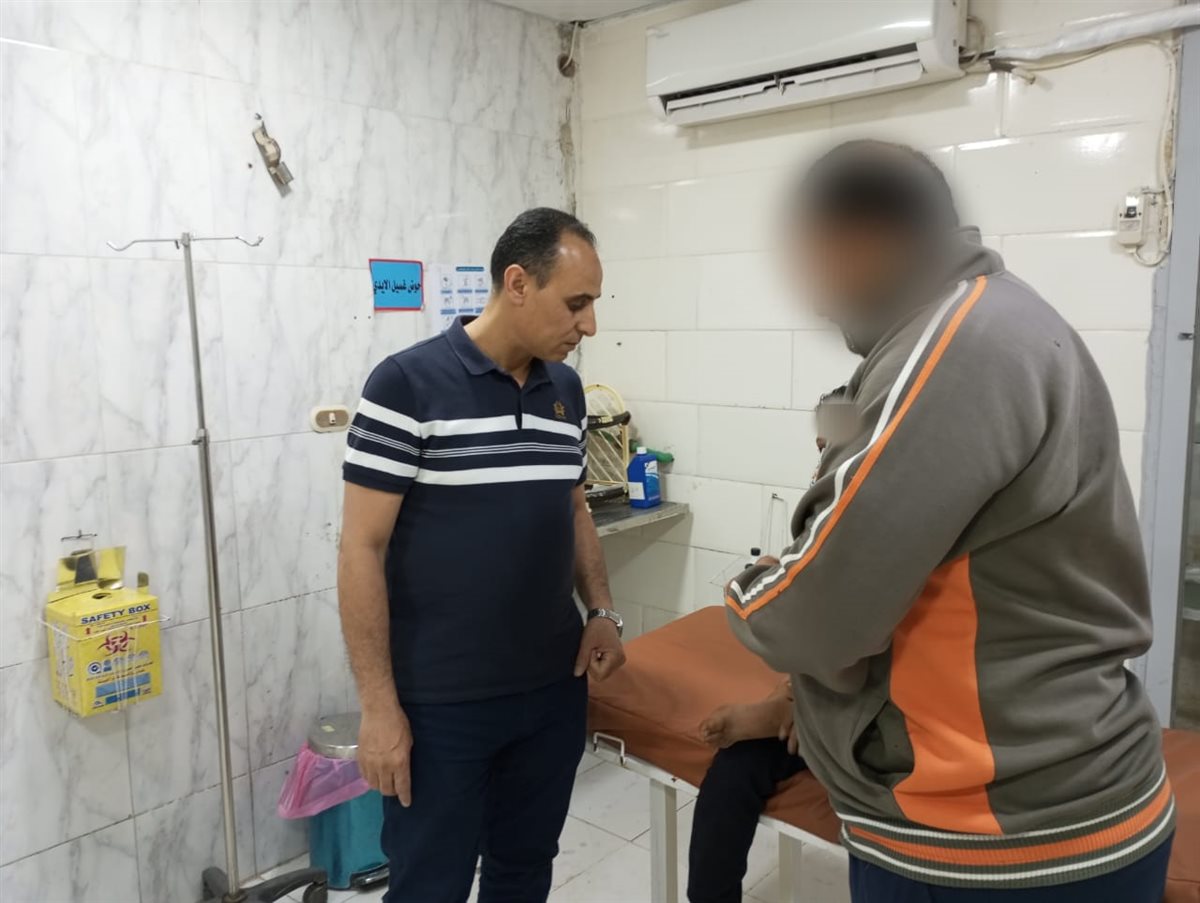 وكيل وزارة الصحة بالشرقية بفاحئ مستشفى ابوكبير المركزي ليلا