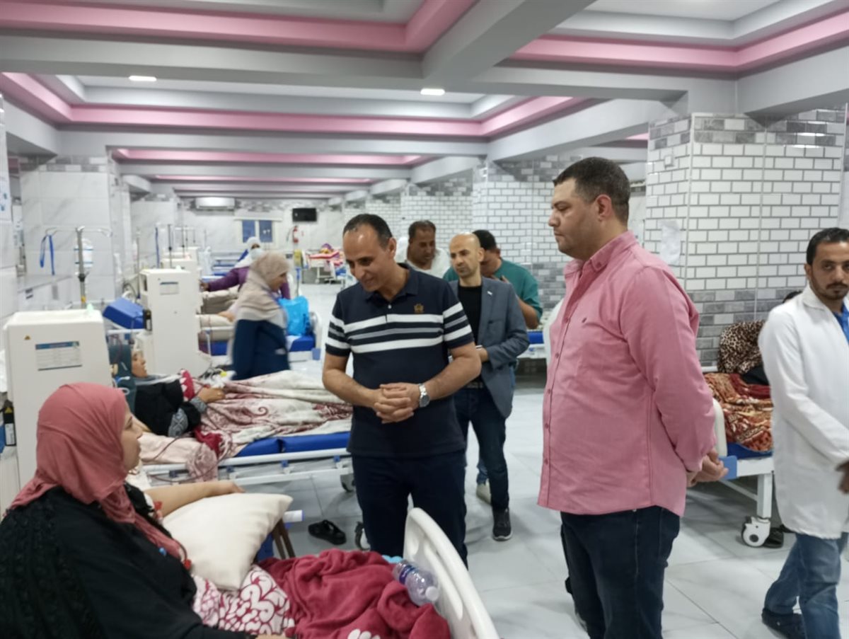 وكيل وزارة الصحة بالشرقية بفاحئ مستشفى ابوكبير المركزي ليلا