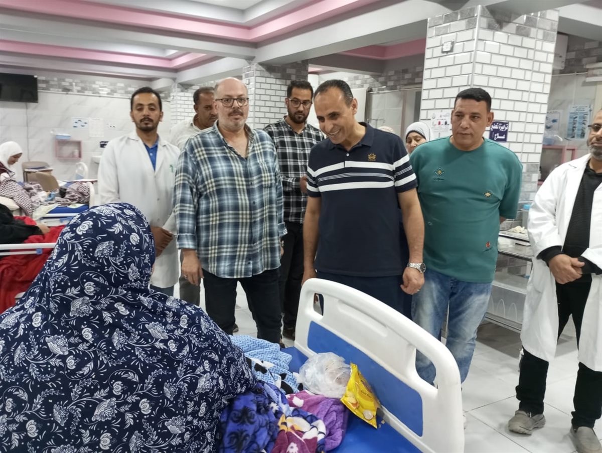 وكيل وزارة الصحة بالشرقية بفاحئ مستشفى ابوكبير المركزي ليلا