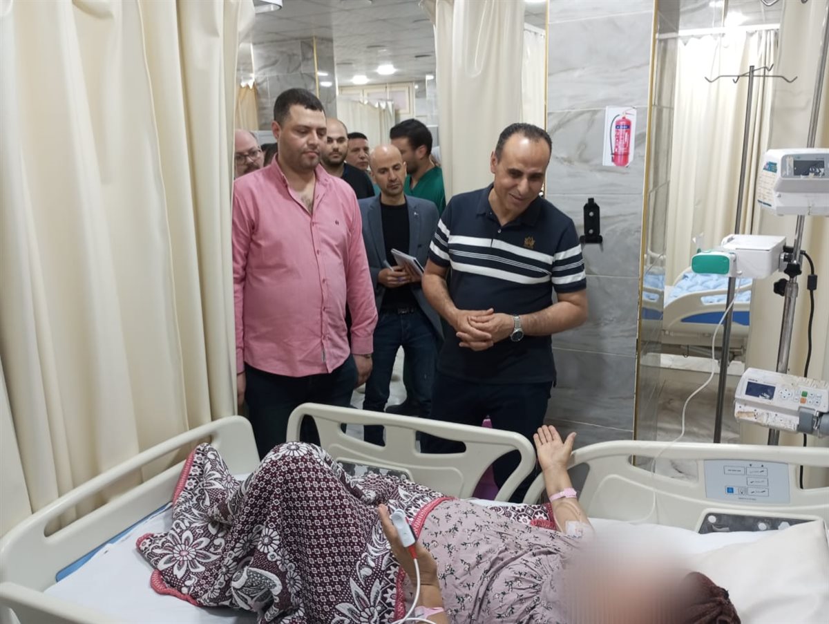 وكيل وزارة الصحة بالشرقية بفاحئ مستشفى ابوكبير المركزي ليلا