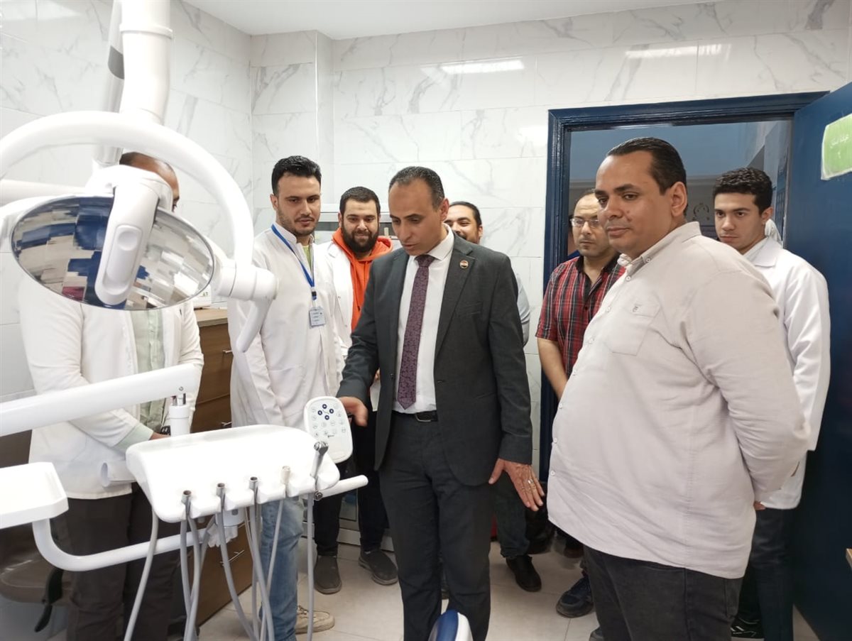 وكيل وزارة الصحة بالشرقية بفاحئ مستشفى ابوكبير المركزي ليلا