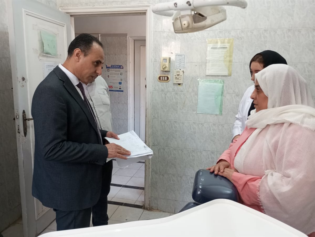 وكيل وزارة الصحة بالشرقية بفاحئ مستشفى ابوكبير المركزي ليلا