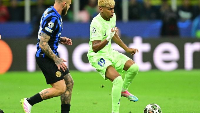 مباراة إنتر ميلان وبرشلونة، فيتو