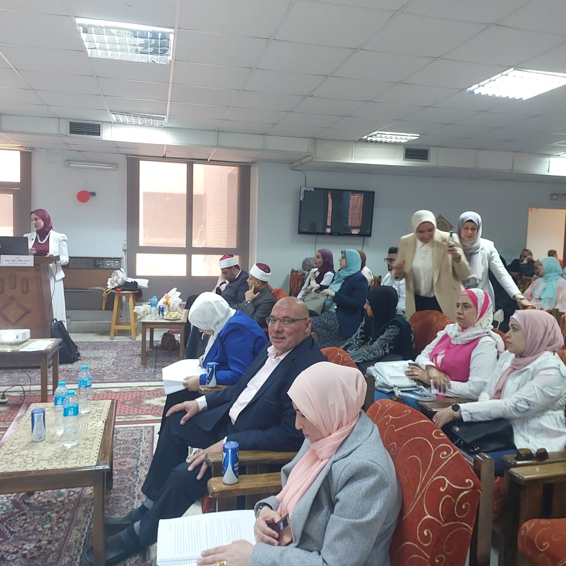 جانب من المناقشة،فيتو