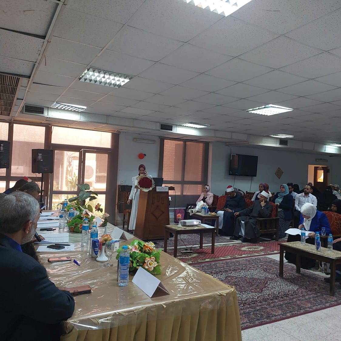 جانب من المناقشة،فيتو