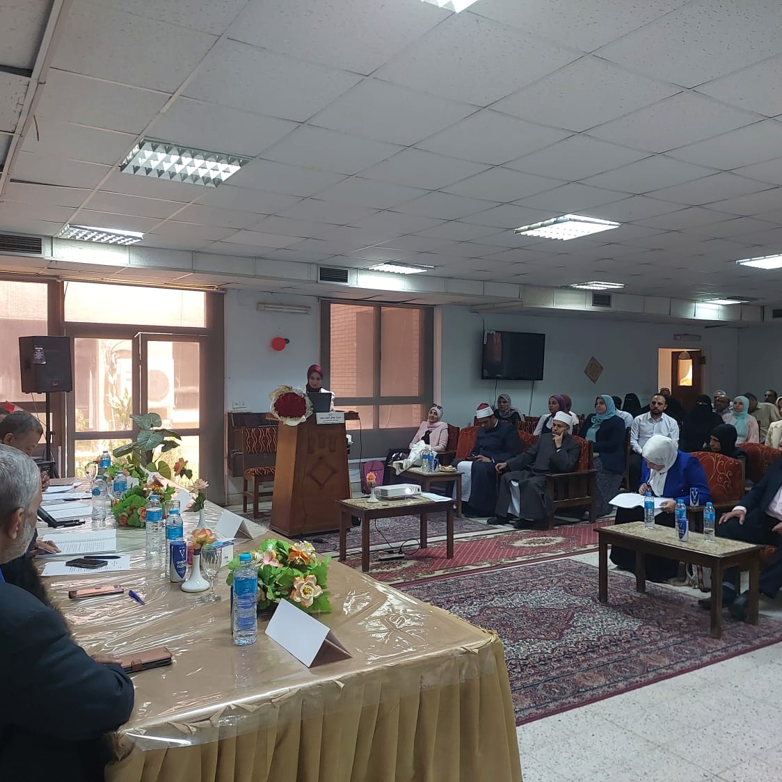 جانب من المناقشة،فيتو