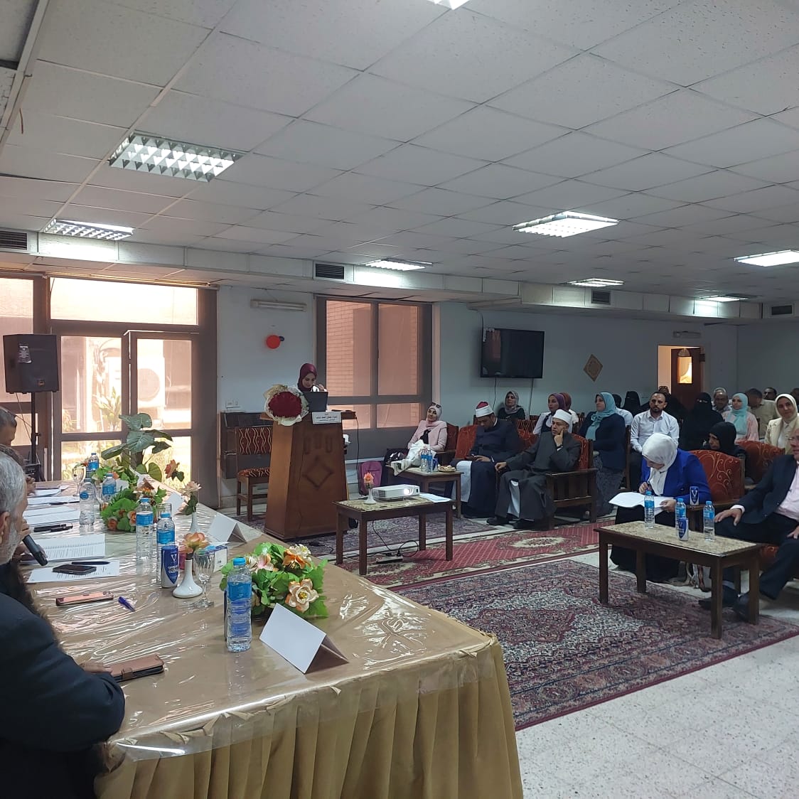 جانب من المناقشة،فيتو