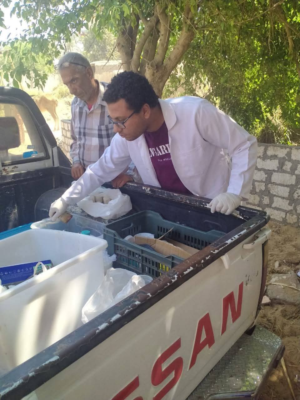 جانب من القافلة، فيتو