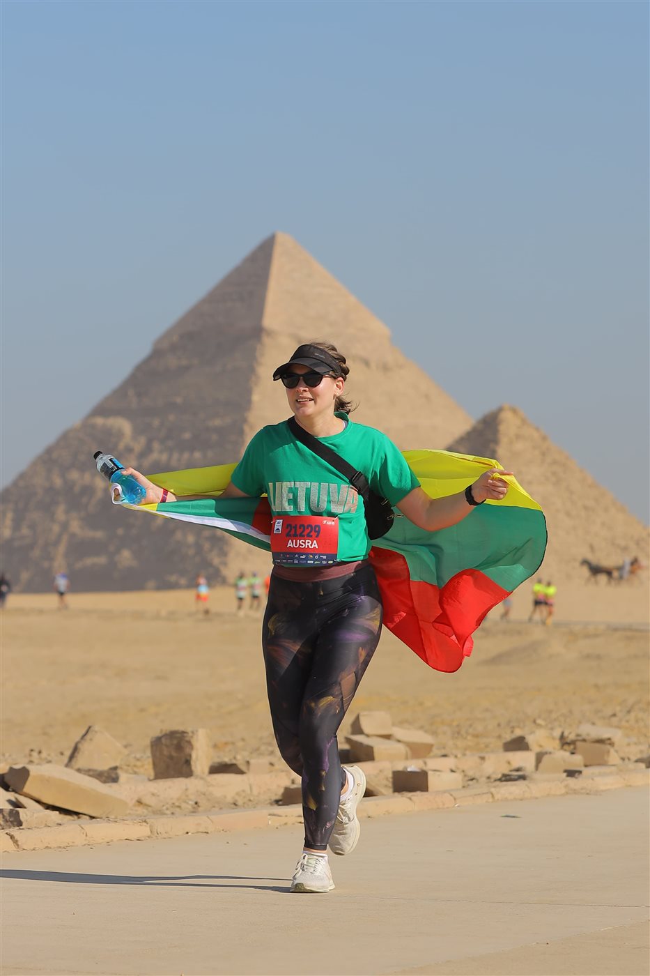 ماراثون الأهرامات يتصدر قائمة أروع مسارات الجري في العالم