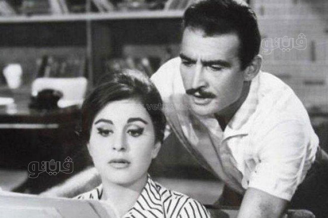 أحمد مظهر مع سعاد حسنى فى احد الافلام 