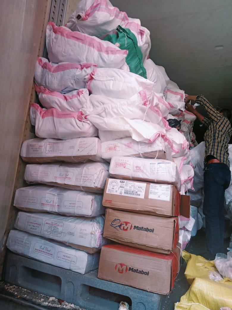 ضبط  هياكل دواحن غير صالحة للاستهلاك الادمي بالقليوبية،فيتو