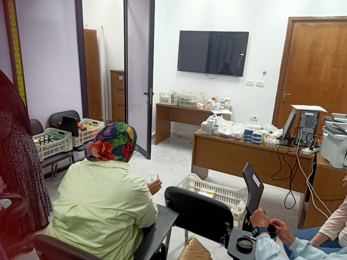 جانب من فعاليات القافلة، فيتو