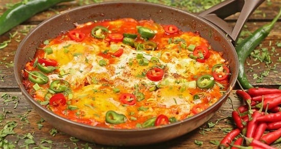 طريقة عمل الشكشوكة 