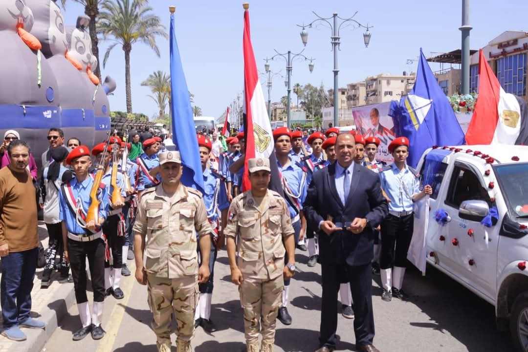 احتفالات محافظة دمياط بالعيد القومي