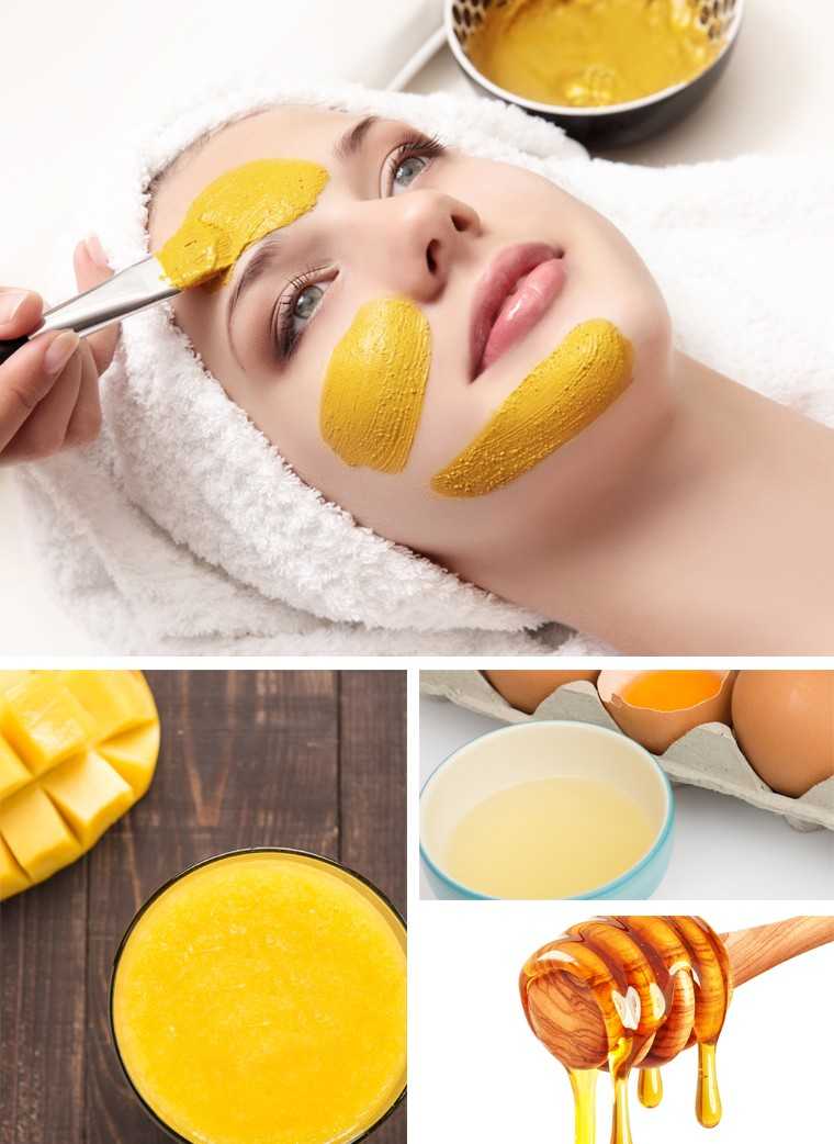 قناع المانجو والزبادى لتفتيح البشرة