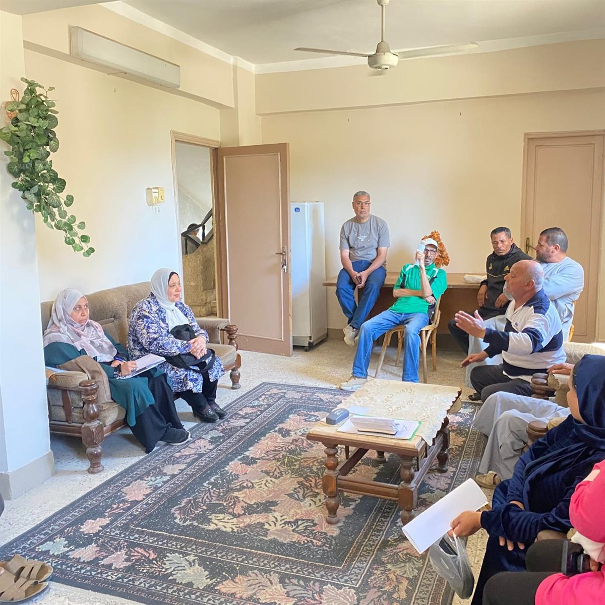 جانب من الحلقات الحوارية،فيتو