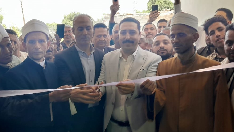 افتتاح 3 مساجد بعد إحلالها وتجديدها ببني سويف