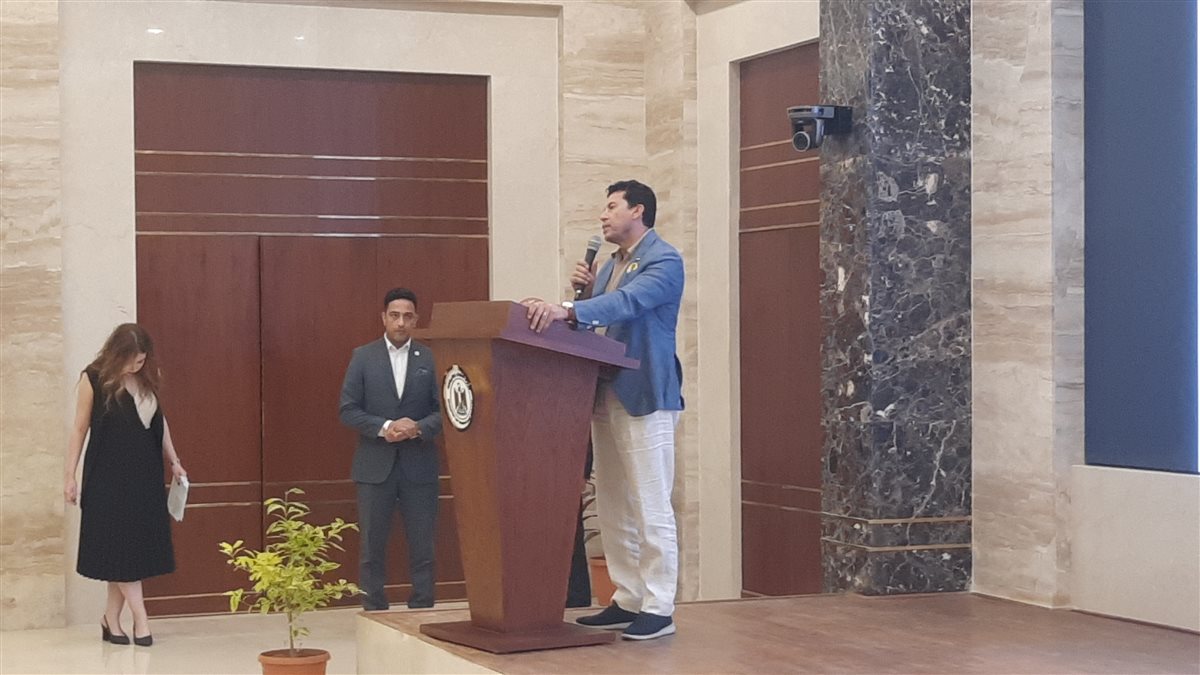 جانب من فعاليات المنتدى، فيتو