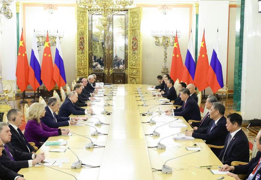 الرئيس الصينى وبوتين، فيتو