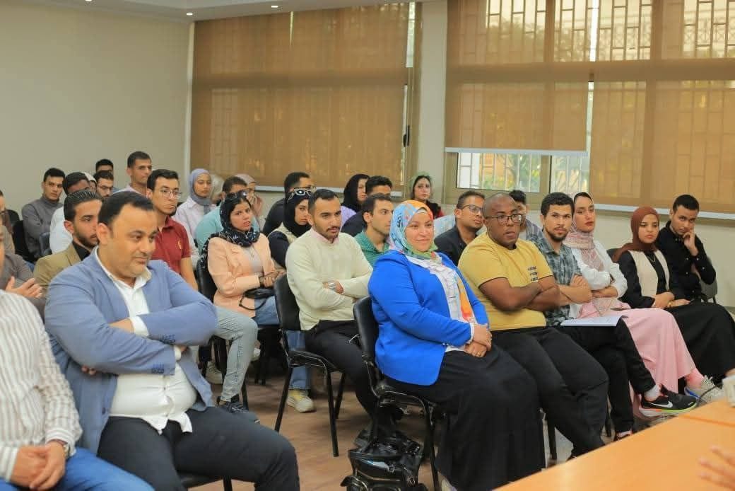 جانب من مشاركة  طلاب جامعة القناة، فيتو