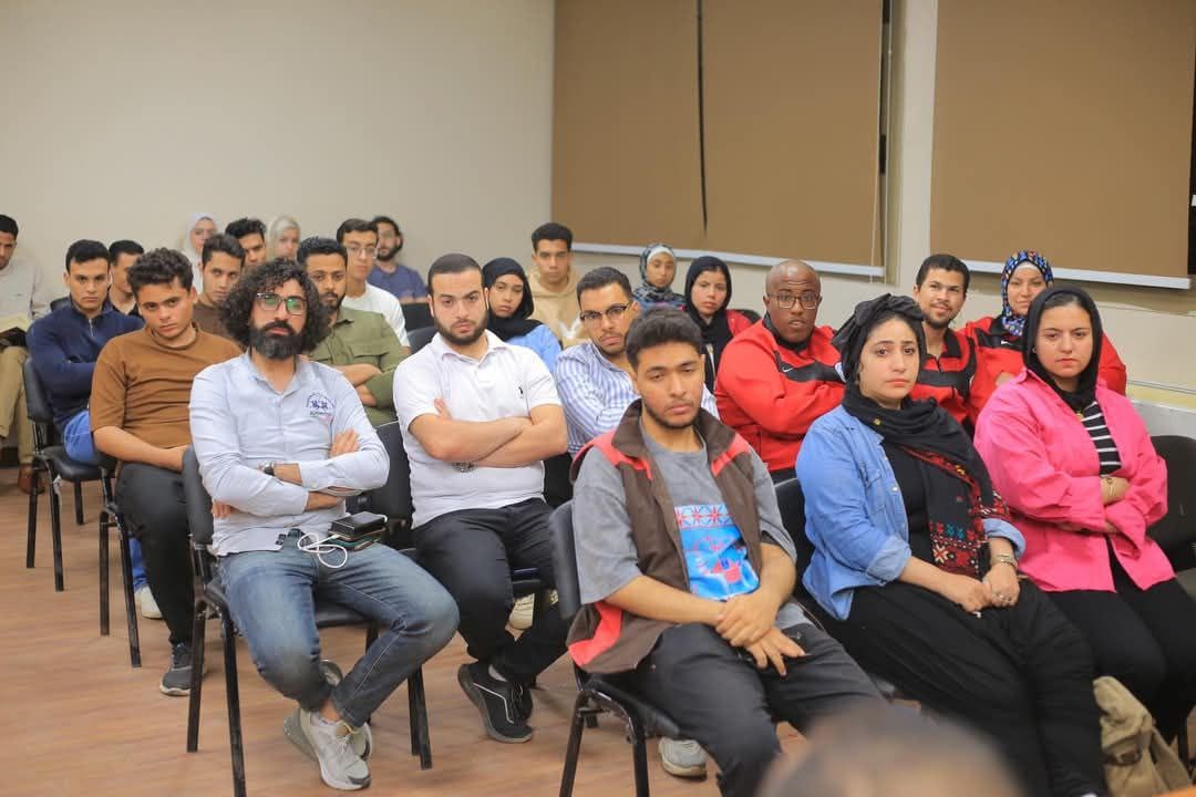 جانب من مشاركة  طلاب جامعة القناة، فيتو