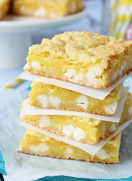 كيكة الليمون بكرات جوز الهند